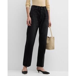 Moussy Vintage 'Mv Murrieta' Black Wide Straight Denim Jean Size 25